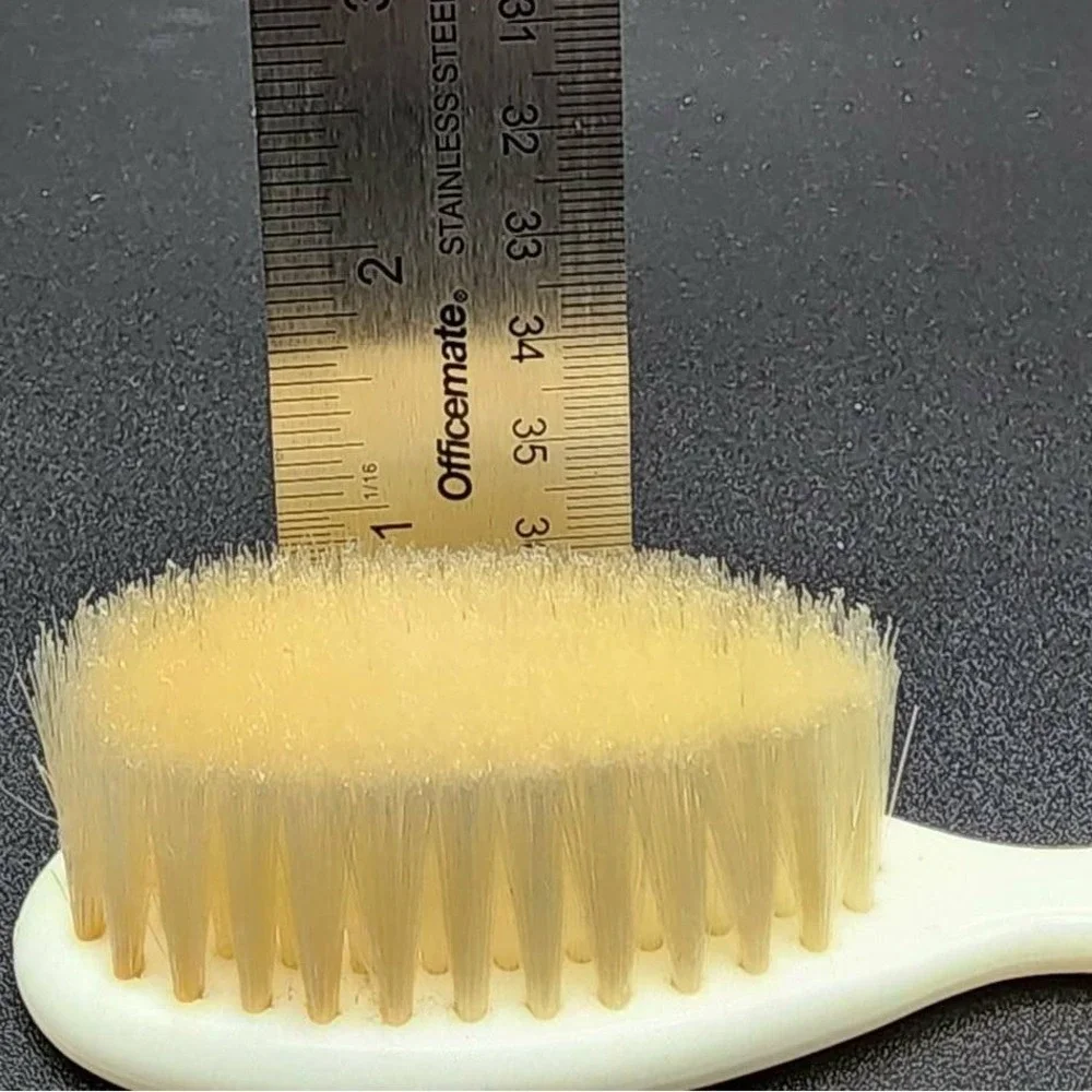 Unbranded Hair Brush and Comb Set Kids Cream‎ Giraffe Vintage Style Soft Bristle
